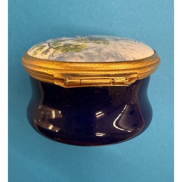 Halcyon Days Bilston & Battersea Small Enamel Box "With Love On This Special Day - Picture 5 of 8